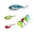 3D Eyes Metal Fishing Lures With Hook-5.5cm L